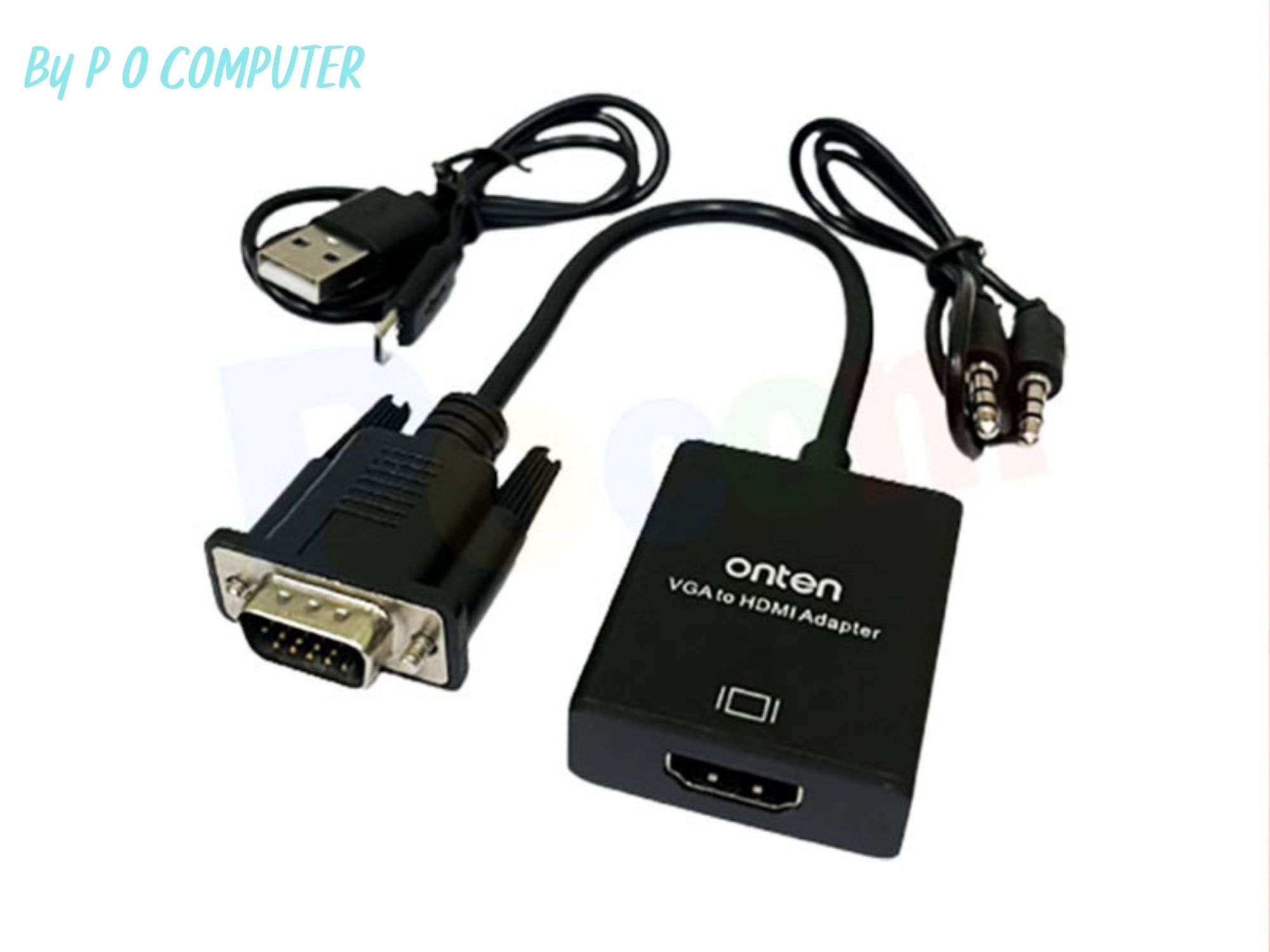 ONTEN OTN-5138S VGA TO HDMI ADAPTER WITH AUDIO