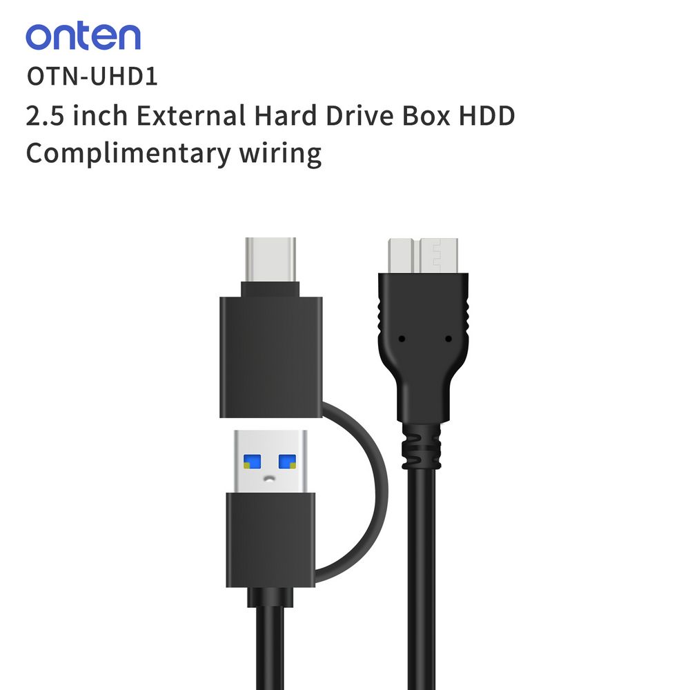 ONTEN OTN-UHD1 2.5 inch External Hard Drive Box HDD