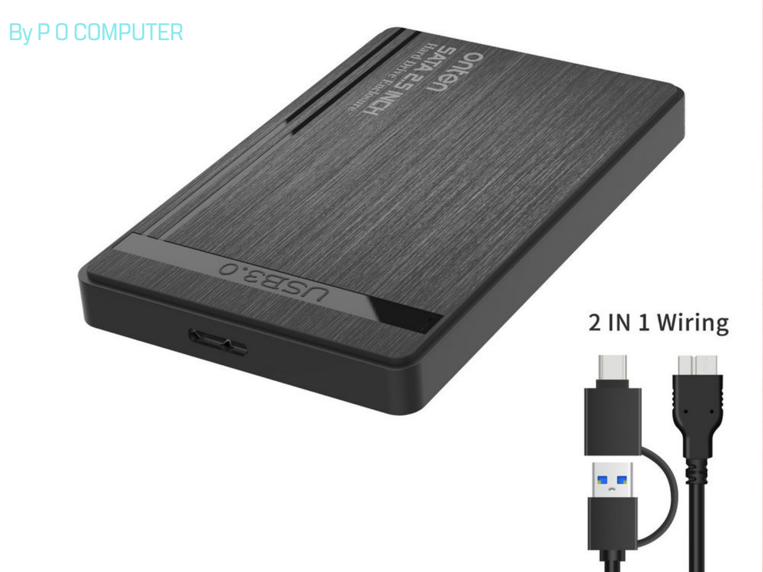 ONTEN OTN-UHD1 2.5 inch External Hard Drive Box HDD