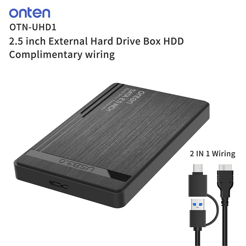 ONTEN OTN-UHD1 2.5 inch External Hard Drive Box HDD