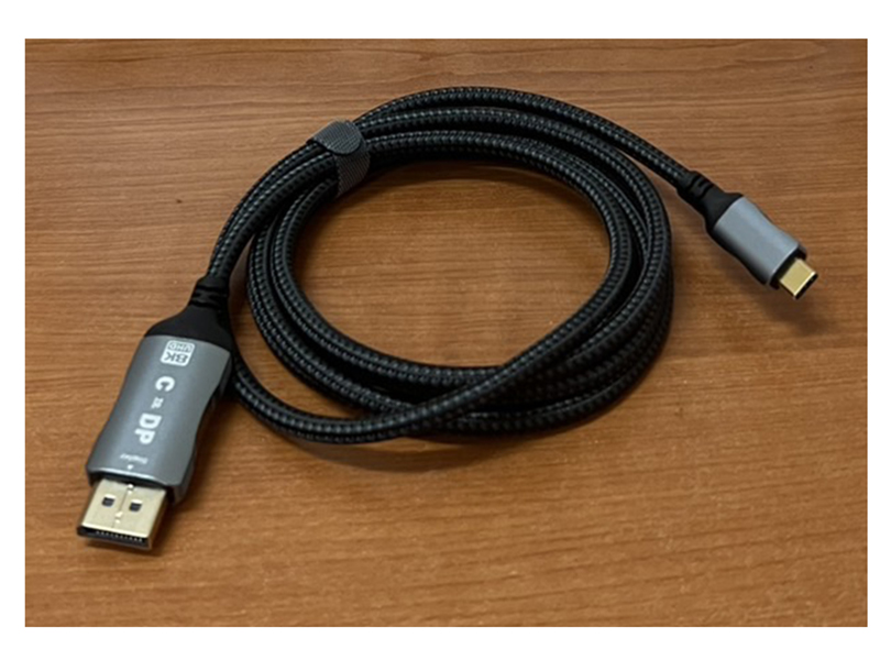 CABLE USB TYPE-C TO DISPLAY PORT 8K สายยาว 1.8เมตร