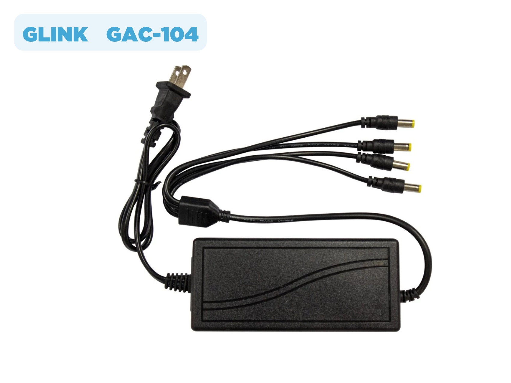 GLINK AC ADAPTER FOR CCTV 12V 5A 4หัว สำหรับกล้องวงจรปิด