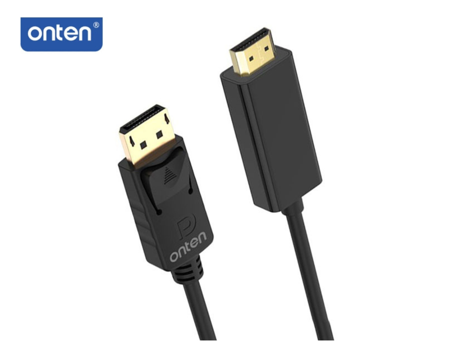 ONTEN CABLE DISPLAY TO HDMI M/M สายยาว 3.0เมตร 4K@30Hz.