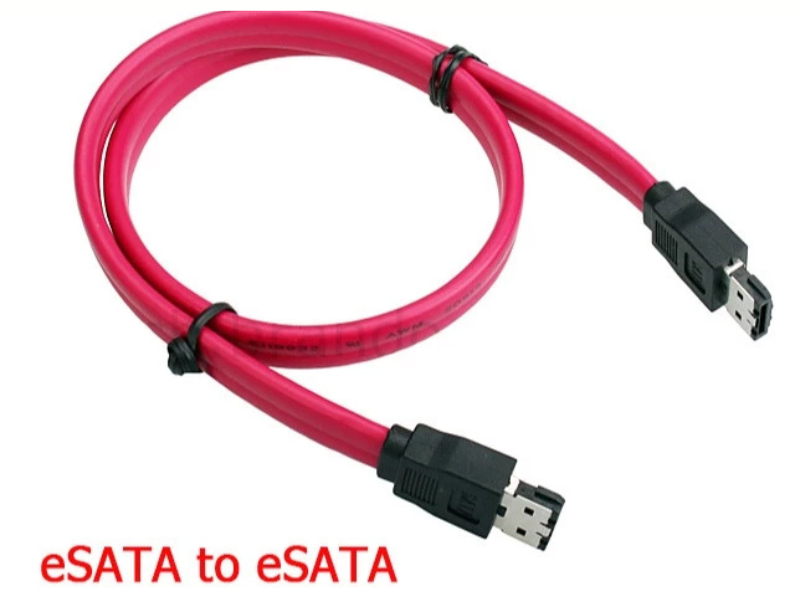 สายeSATA to eSATA 50Cm M/M external serial ata sata shielded data cable