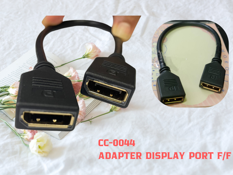 ADAPTER DISPLAY PORT Femail-Femail สายยาว 30ซม.
