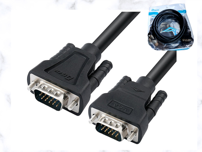 DTECH CABLE VGA DB15M/M สาย 3+6 สายยาว 5.0เมตร