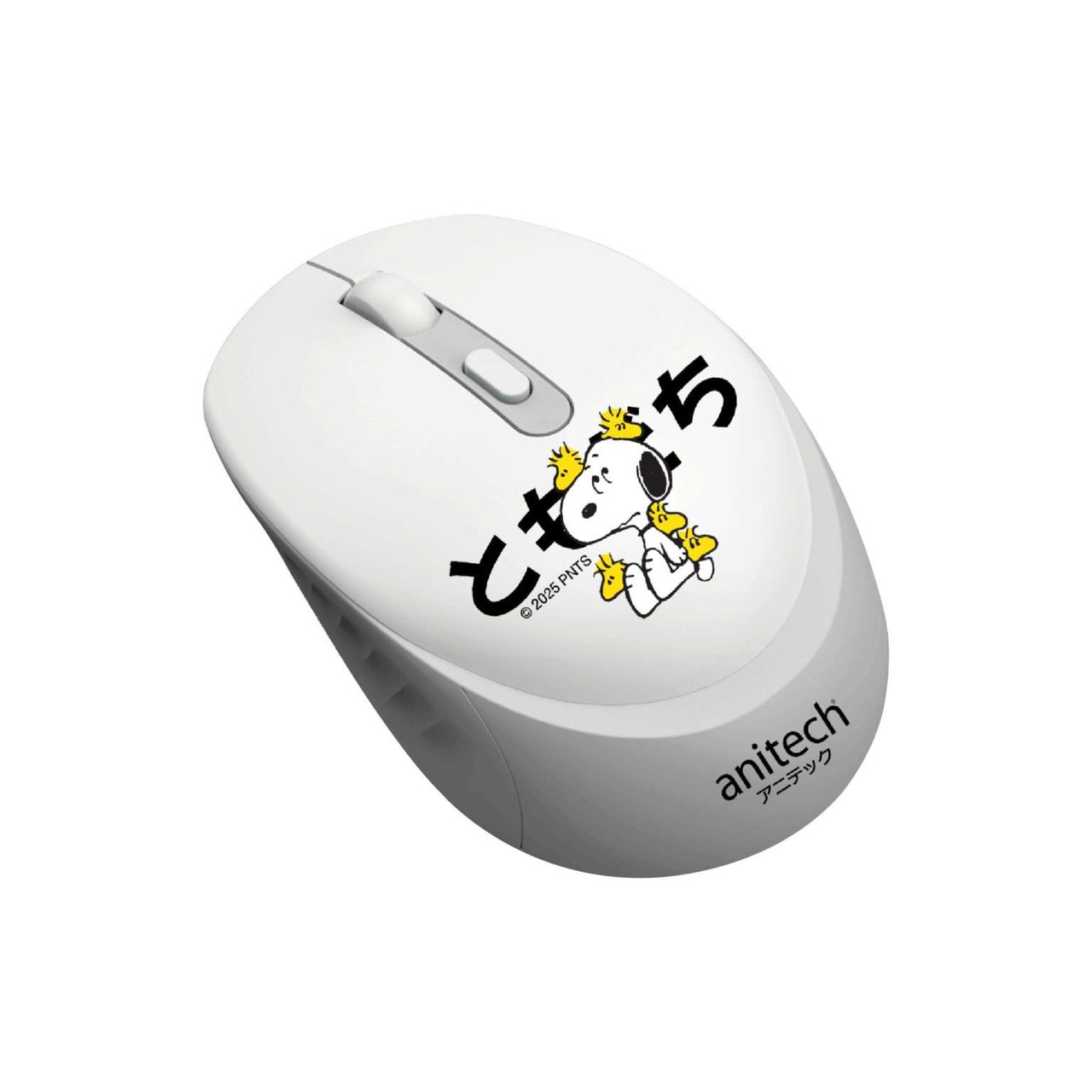 Anitech X Snoopy 3 เม้าส์ไร้สาย คลิกเงียบ เชื่อมต่อแบบ USB ปรับ DPI 3 ระดับ Anitech X Snoopy 3 เม้าส์ไร้สาย คลิกเงียบ เชื่อมต่อแบบ USB ปรับ DPI 3 ระดับ