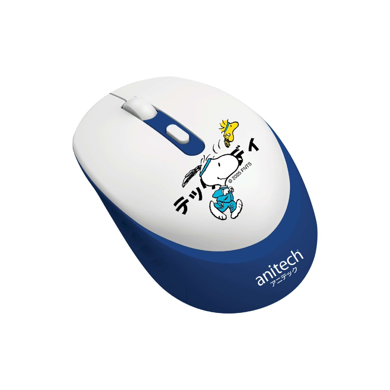 Anitech X Snoopy 3 เม้าส์ไร้สาย คลิกเงียบ เชื่อมต่อแบบ USB ปรับ DPI 3 ระดับ Anitech X Snoopy 3 เม้าส์ไร้สาย คลิกเงียบ เชื่อมต่อแบบ USB ปรับ DPI 3 ระดับ