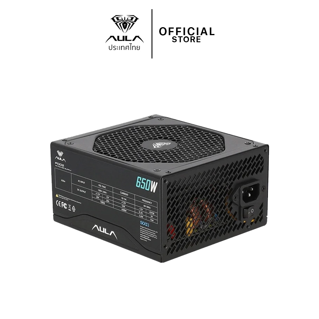 AULA FD02 POWER SUPPLY (80 Plus Gold) 650W AULA FD02 POWER SUPPLY (80 Plus Gold) 650W