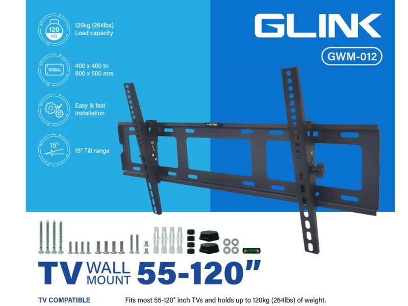 Glink GWM-012 ขาแขวนทีวีติดผนัง ทีวีขนาด 55