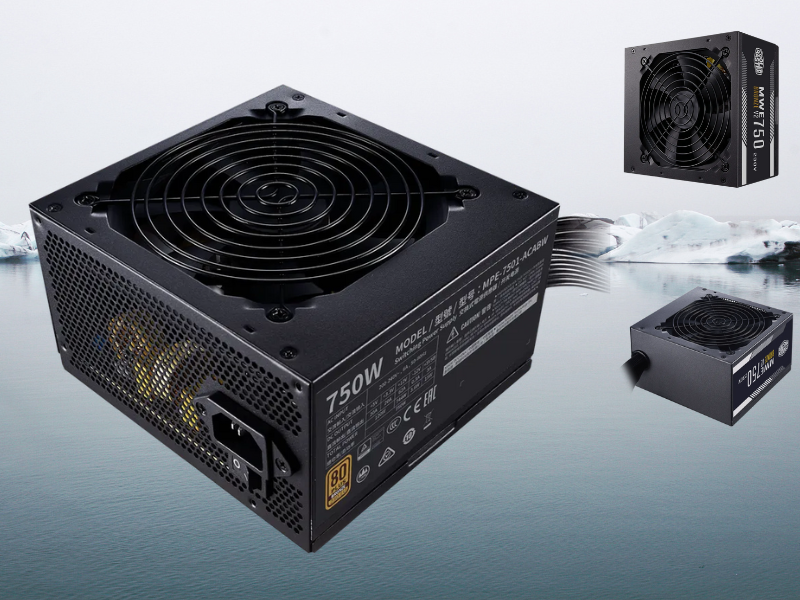 พาวเวอร์ซัพพลาย Cooler Master MWE 750 Bronze V2 230V 750W A/EU Cable