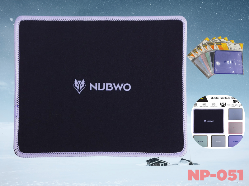 Nubwo MP051 Mouse Pad Speed ขนาด 300x250x3mm.