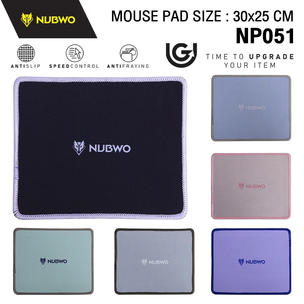 Nubwo MP051 Mouse Pad Speed ขนาด 300x250x3mm. Nubwo MP051 Mouse Pad Speed ขนาด 300x250x3mm.