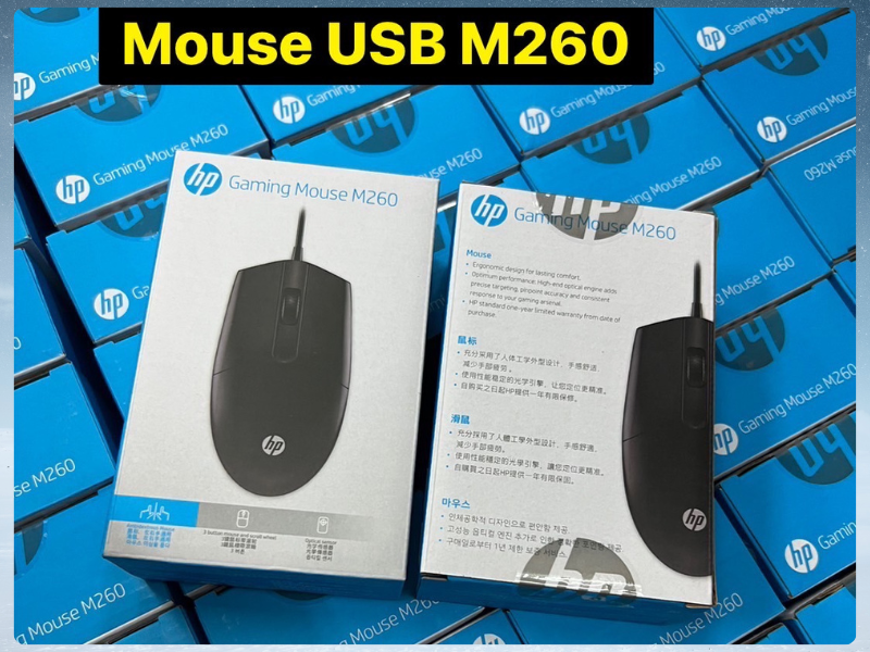HP M260 USB GAMING MOUSE 800-6400dpi