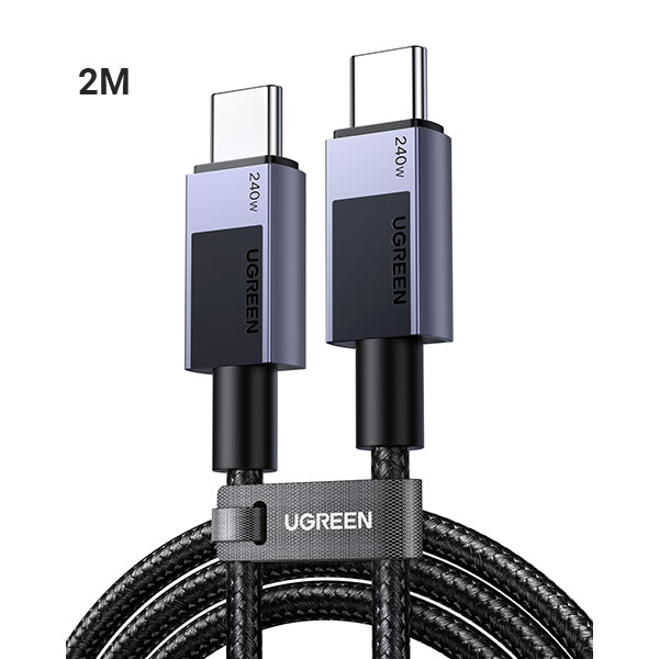 UGREEN รุ่น L512 สายชาร์จ USB-C TO USB-C Fast charge 2.0M UGREEN รุ่น L512 สายชาร์จ USB-C TO USB-C Fast charge 2.0M