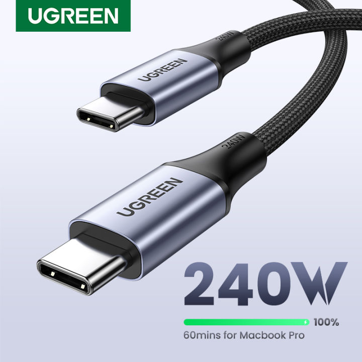 UGREEN US535,90440 USB Type C Fast Charging Cord PD3.1 240W 2.0M UGREEN US535,90440 USB Type C Fast Charging Cord PD3.1 240W 2.0M