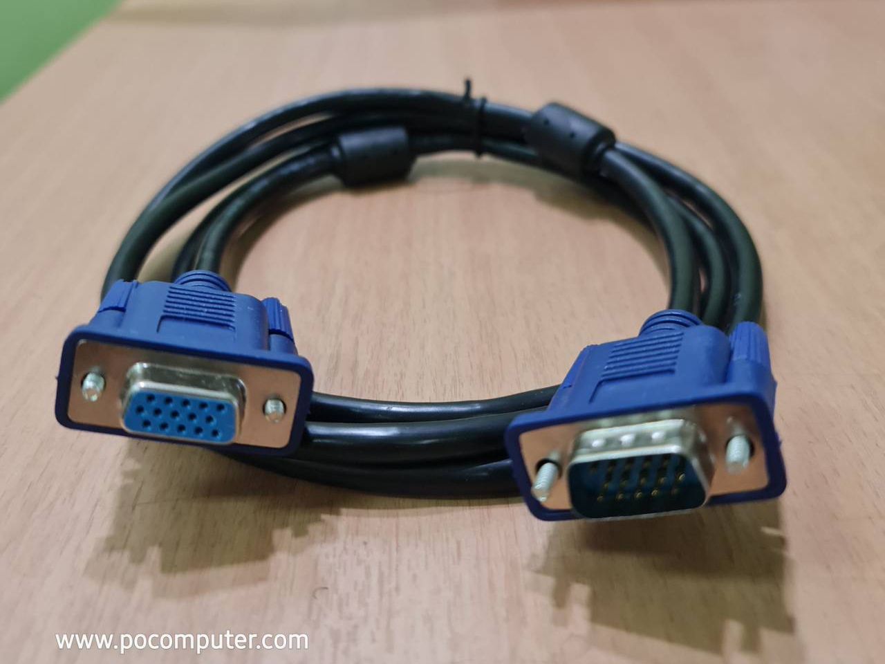 สายต่อจอคอม CABLE VGA DB15pin Mail/Femail สายยาว 1.5เมตร