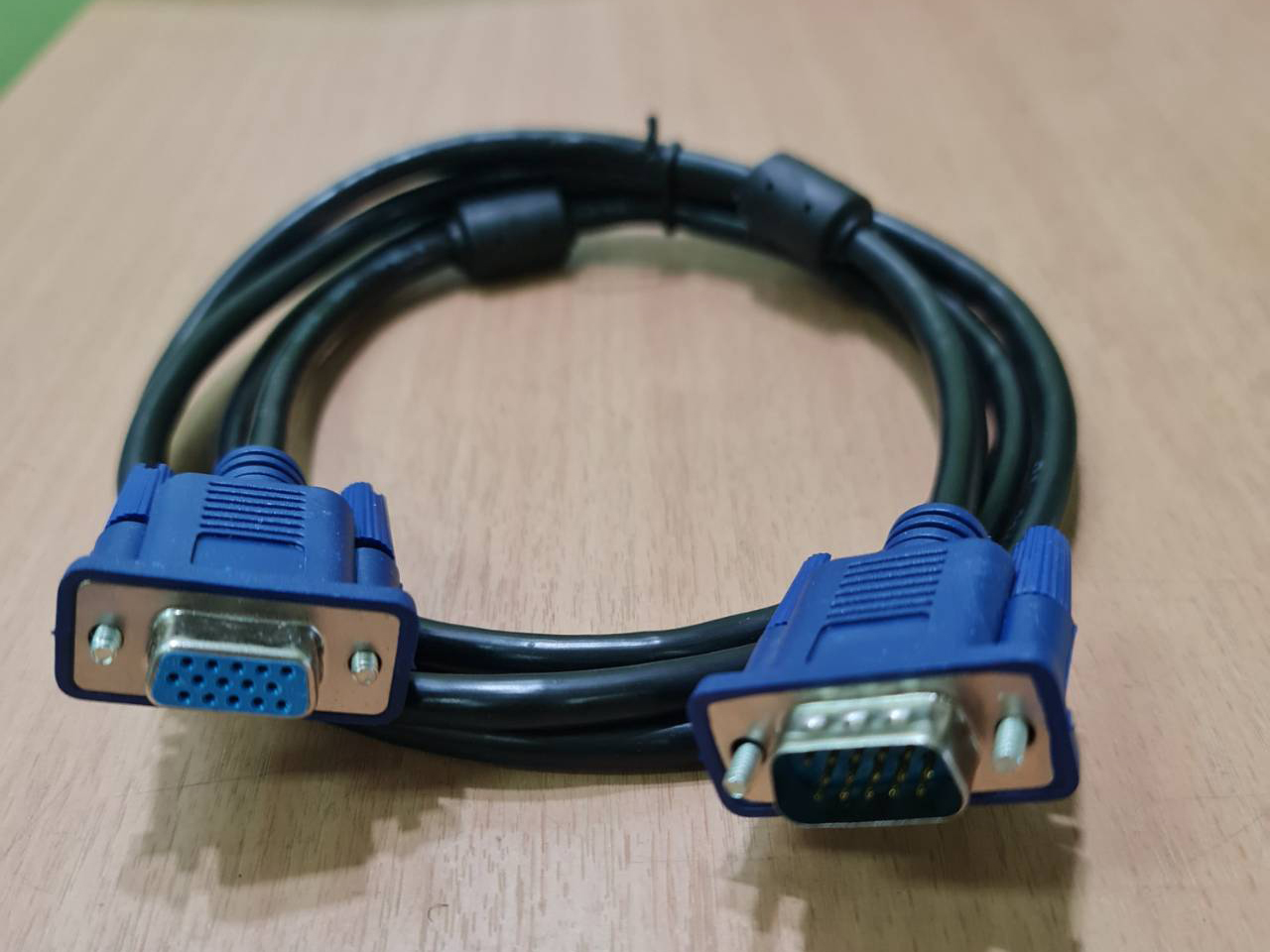 สายต่อจอคอม CABLE VGA DB15pin Mail/Femail สายยาว 1.5เมตร