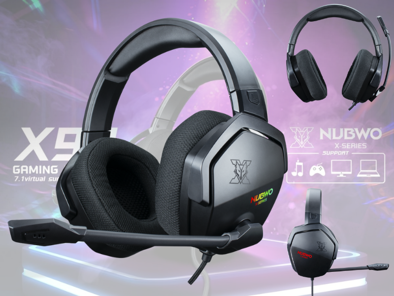 NUBWO X99 GAMING HEADSET 7.1 VIRTUAL SURROUND
