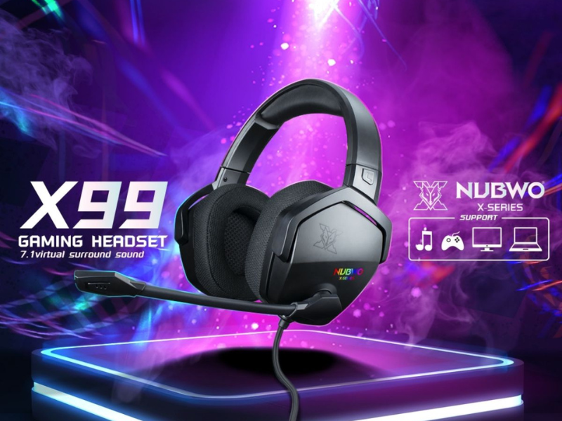 NUBWO X99 GAMING HEADSET 7.1 VIRTUAL SURROUND