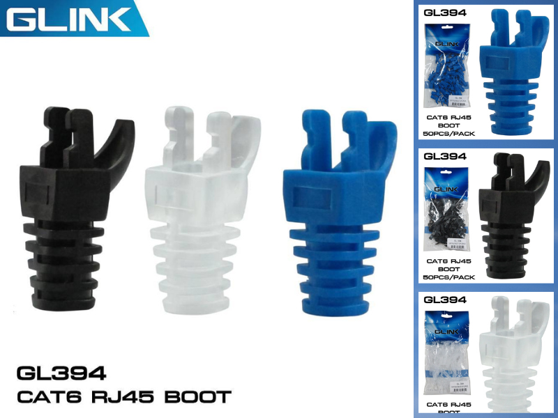 GLINK BOOT ปอกหุ้มหัว RJ 50/PACK ใช้ได้ทั้ง CAT5/CAT6