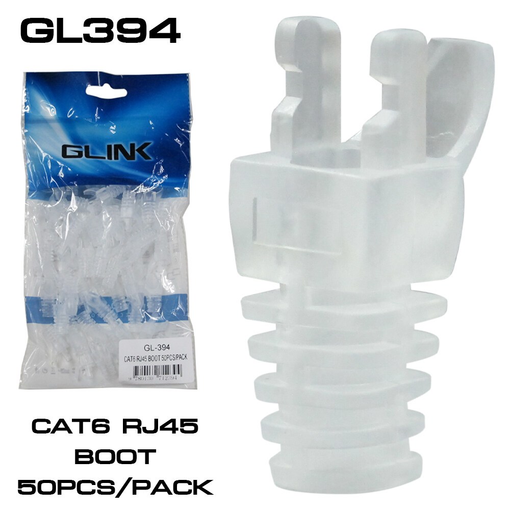 GLINK BOOT ปอกหุ้มหัว RJ 50/PACK ใช้ได้ทั้ง CAT5/CAT6