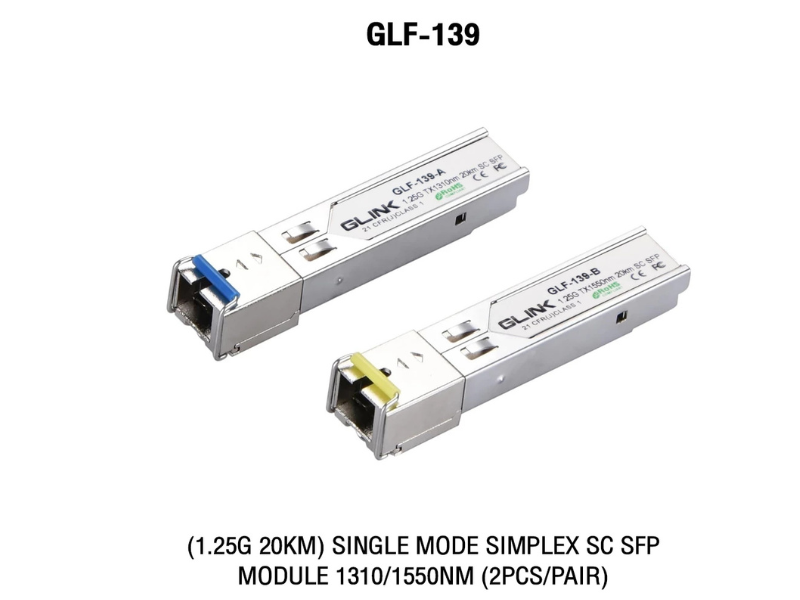 Glink GLF-139 Single mode Simplex sc sp Module 1310/1550nm 20KM Glink GLF-139 Single mode Simplex sc sp Module 1310/1550nm 20KM