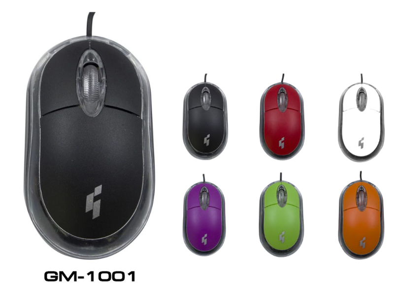 GEARMASTER USB OPTICAL MOUSE 1200dpi คละสี รุ่น GM-1001 GEARMASTER USB OPTICAL MOUSE 1200dpi คละสี รุ่น GM-1001