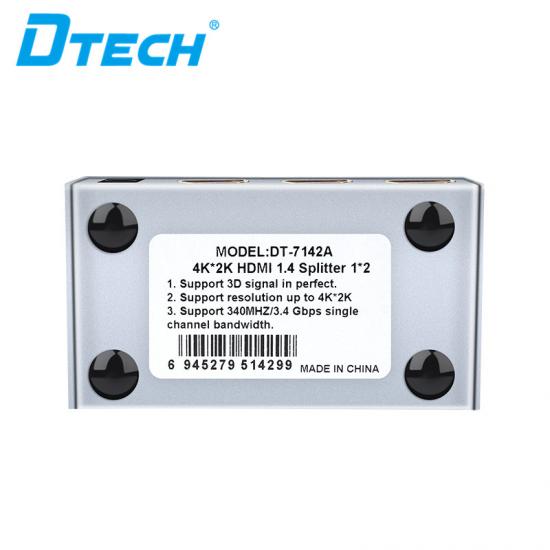 DTECH HDMI Splitter V1.4 (Gen2) รองรับ 4K @30Hz 1 TO 2 DTECH HDMI Splitter V1.4 (Gen2) รองรับ 4K @30Hz 1 TO 2