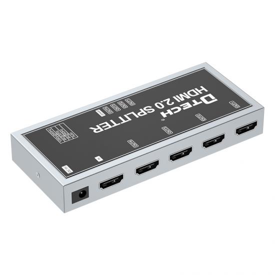 DTECH รุ่น DT-7214 ตัวแยก HDMI 1x4 HD 3840*2160p@60hz HDR DEID 2.0 4K HDMI DTECH รุ่น DT-7214 ตัวแยก HDMI 1x4 HD 3840*2160p@60hz HDR DEID 2.0 4K HDMI