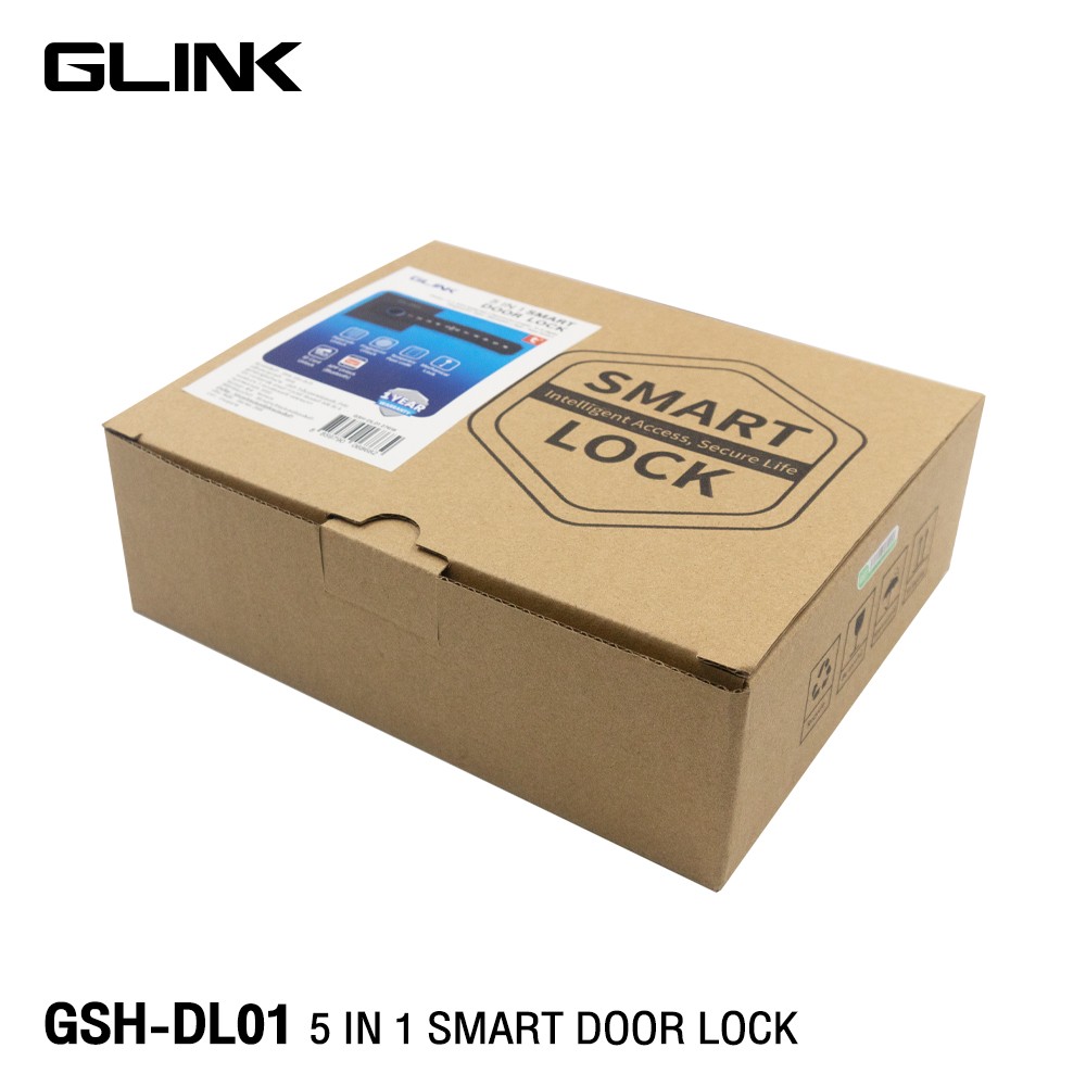 GLINK 5-IN-1 SMART DOOR LOCK กลอนล๊อคดิจิตอล