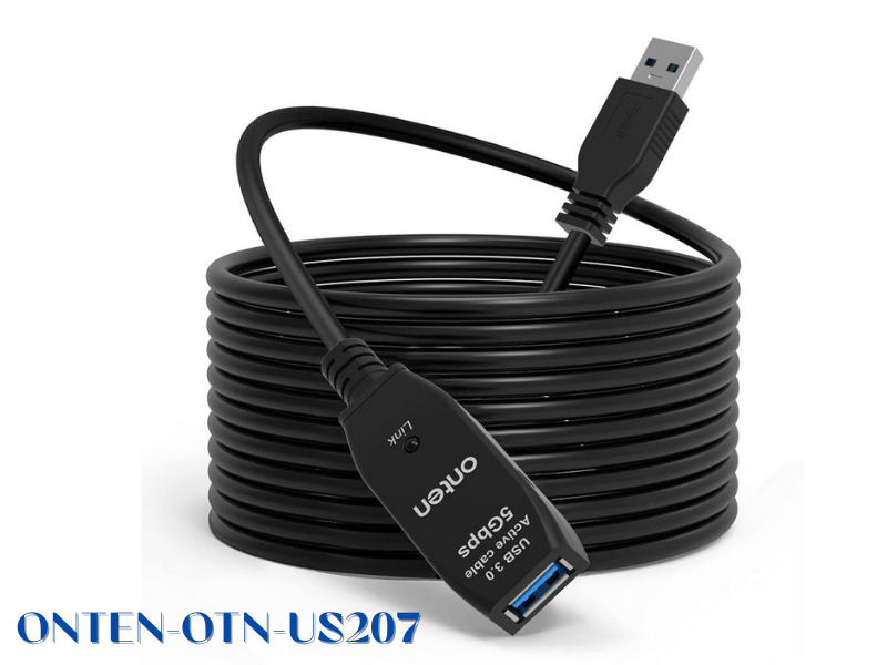 ONTEN USB2.0 Extension Cable Ultra high speed 480Mbps 10.0M มีชิปขยายในตัว