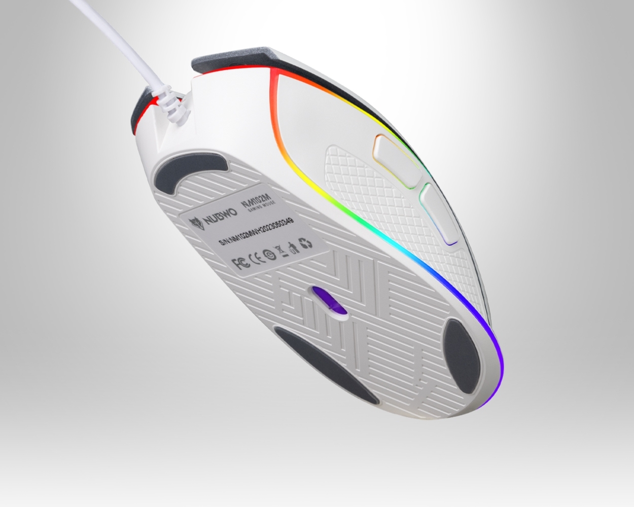 NUBWO Gaming Macro Mouse เมาส์มาโคร เมาส์เกมมิ่ง คละสี