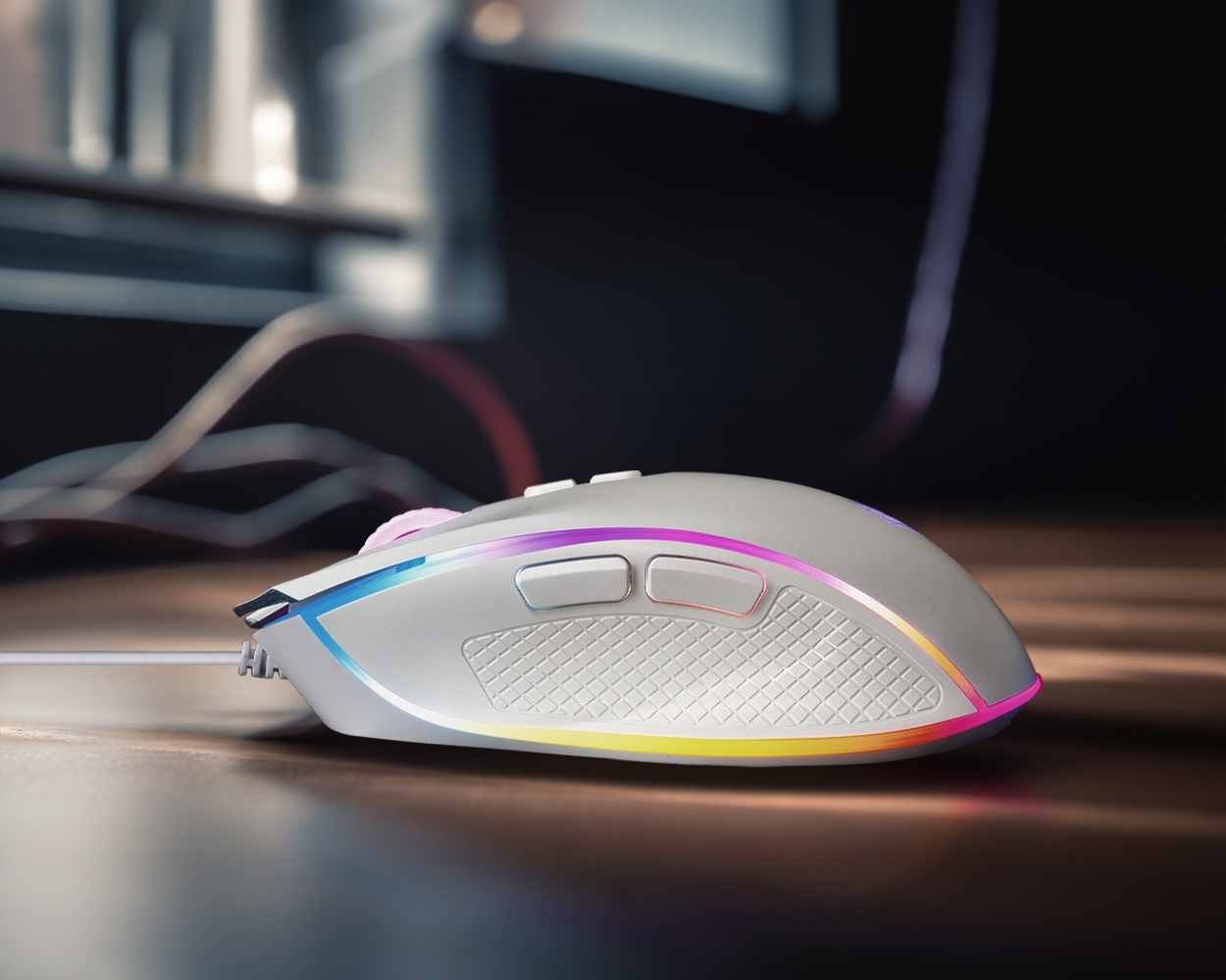 NUBWO Gaming Macro Mouse เมาส์มาโคร เมาส์เกมมิ่ง คละสี