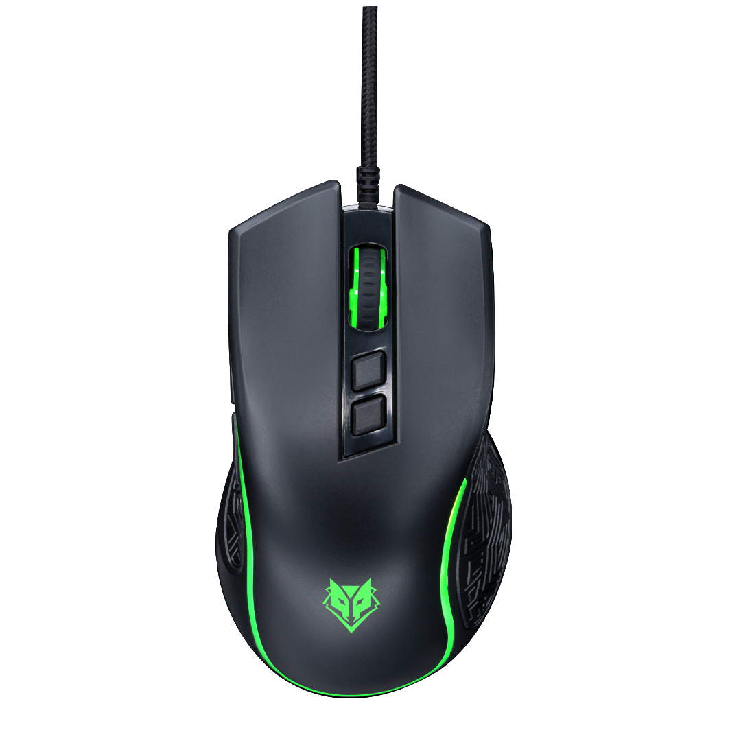 NUBWO Gaming Mouse Silent Switch เมาส์เกมมิ่ง คละสี รุ่น NM96
