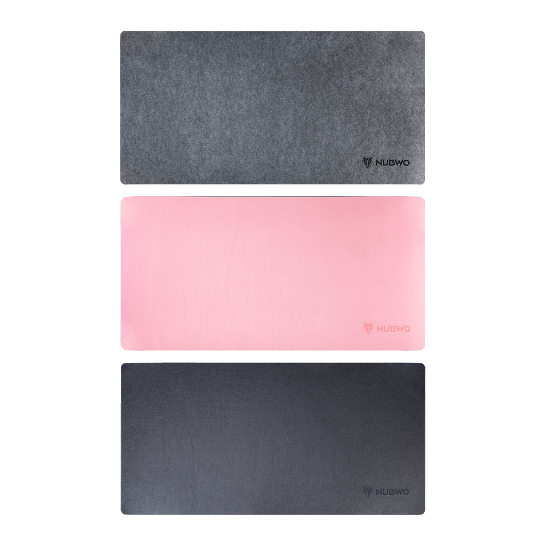 NUBWO แผ่นรองเม้าส์ขนาดใหญ่ 800x400mm คละสี NUBWO แผ่นรองเม้าส์ขนาดใหญ่ 800x400mm คละสี