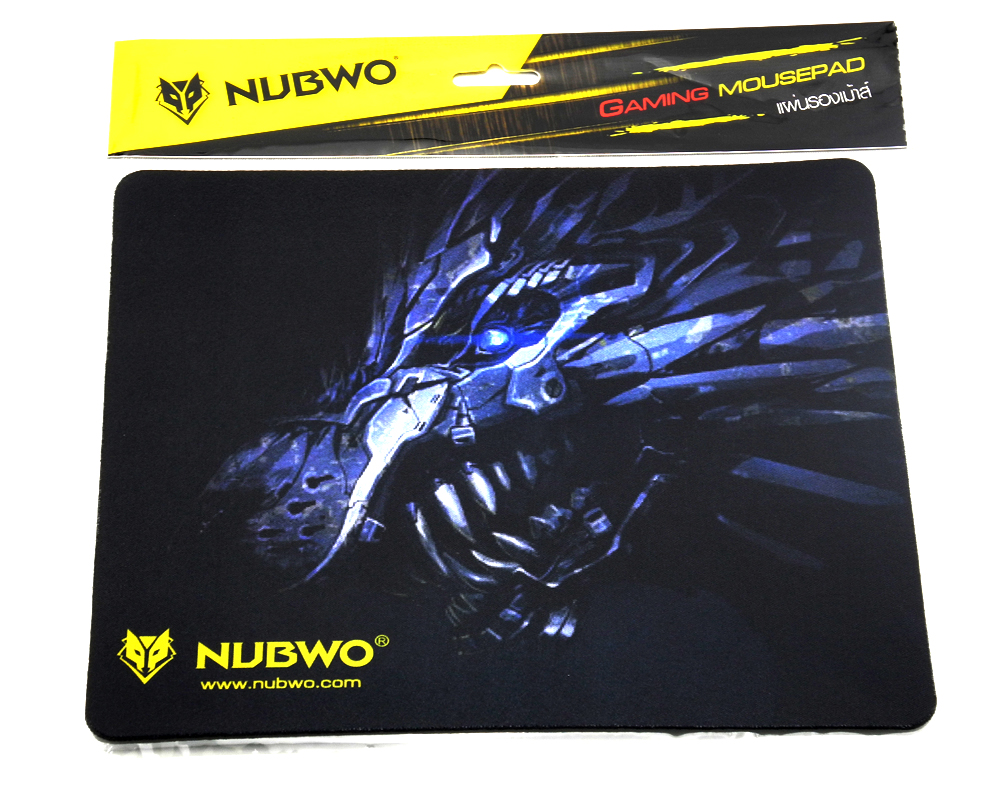 แผ่นรองเม้าส์ Nubwo ขนาด 295×250 mm. หนา3mm. แผ่นรองเม้าส์ Nubwo ขนาด 295×250 mm. หนา3mm.