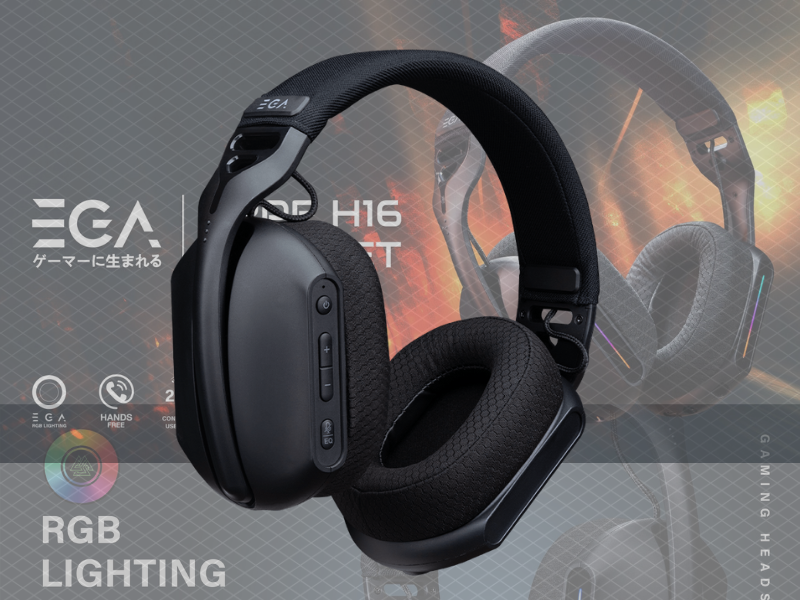 EGA TYPE H16 หูฟังไร้สาย เกมมิ่ง ใช้งานได้ 3 ระบบ