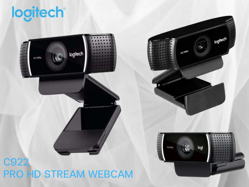 Logitech เว็บแคมไมโครโฟนในตัวโฟกัสอัตโนมัติ รุ่น C922 Logitech เว็บแคมไมโครโฟนในตัวโฟกัสอัตโนมัติ รุ่น C922