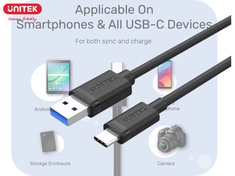 UNITEK USB3.0 TO USB TYPE-C 2M 5gbps. UNITEK USB3.0 TO USB TYPE-C 2M 5gbps.