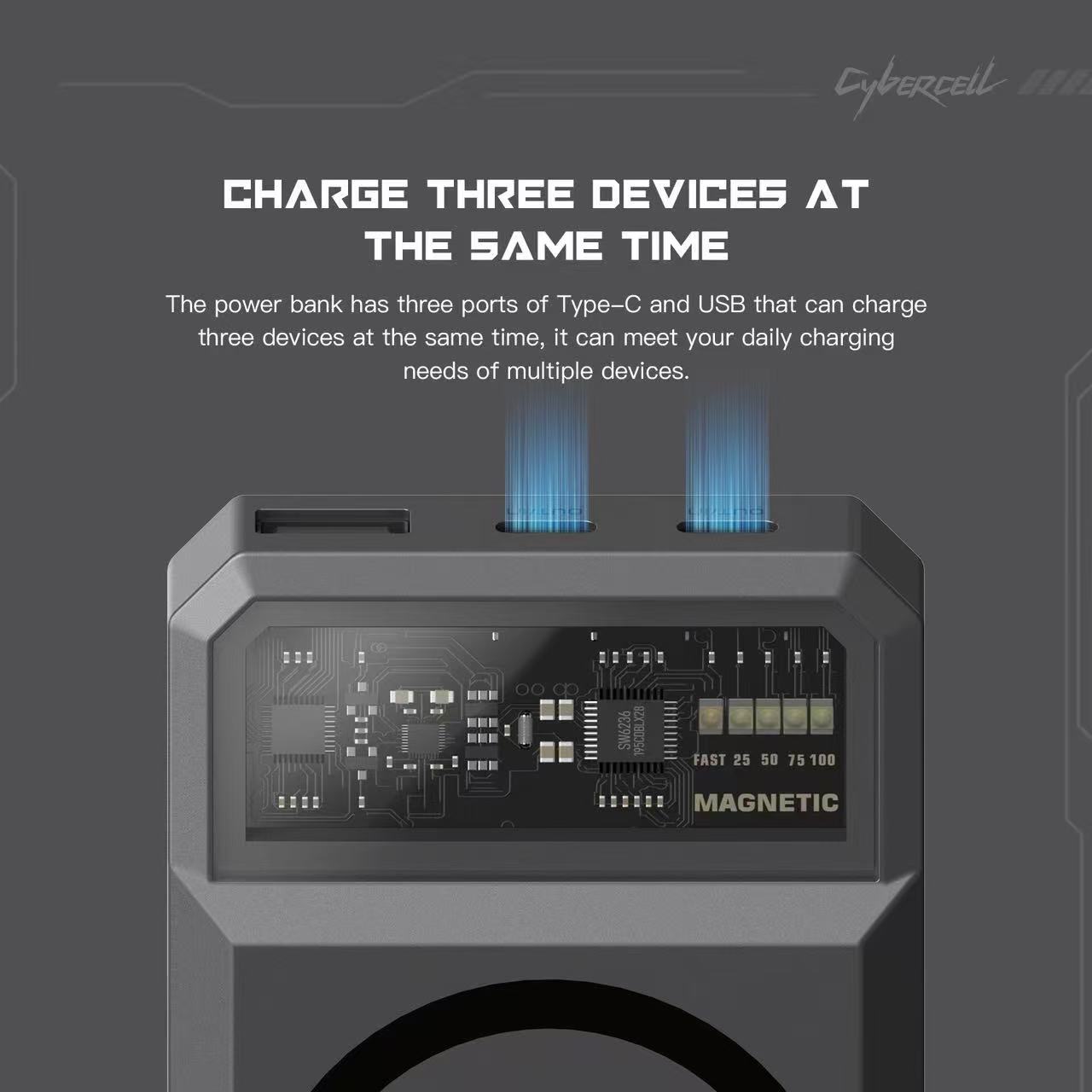 Orsen by Eloop EW55 MagCharge Magnetic 20000mAh
