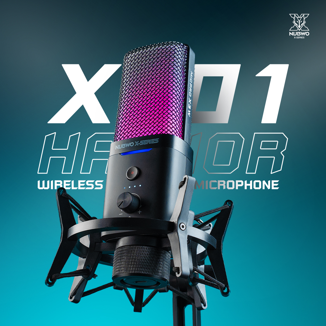 ไมโครโฟน รุ่น X701 HATHOR ไฟ RGB คุณภาพเสียงระดับสตูดิ