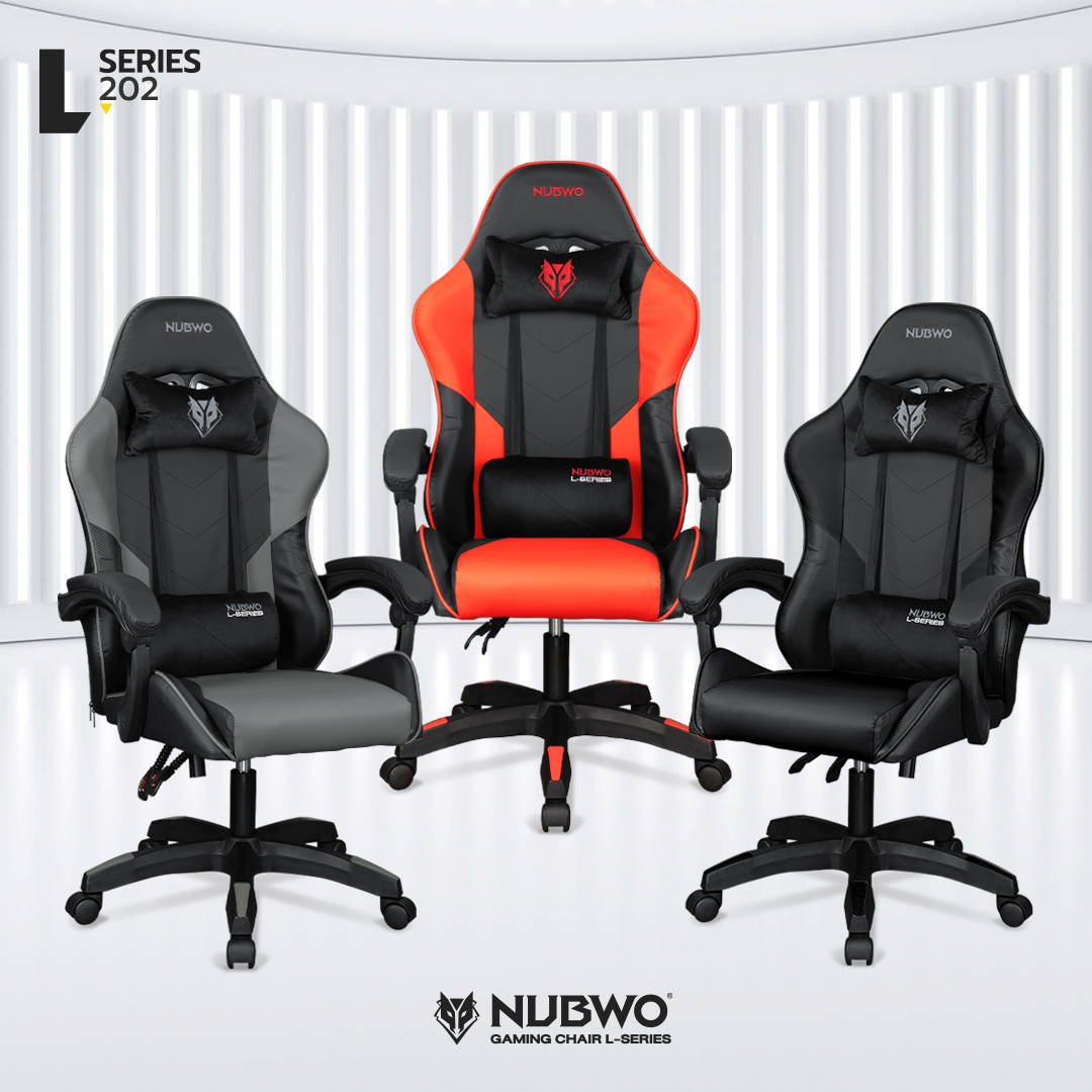 NUBWO เก้าอี้ Gaming Chair สำหรับเล่นเกมคอมพิวเตอร์หรือใช้ในงานออฟฟิศ