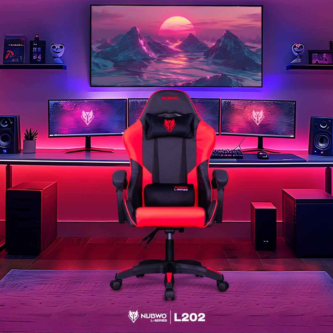 NUBWO เก้าอี้ Gaming Chair สำหรับเล่นเกมคอมพิวเตอร์หรือใช้ในงานออฟฟิศ