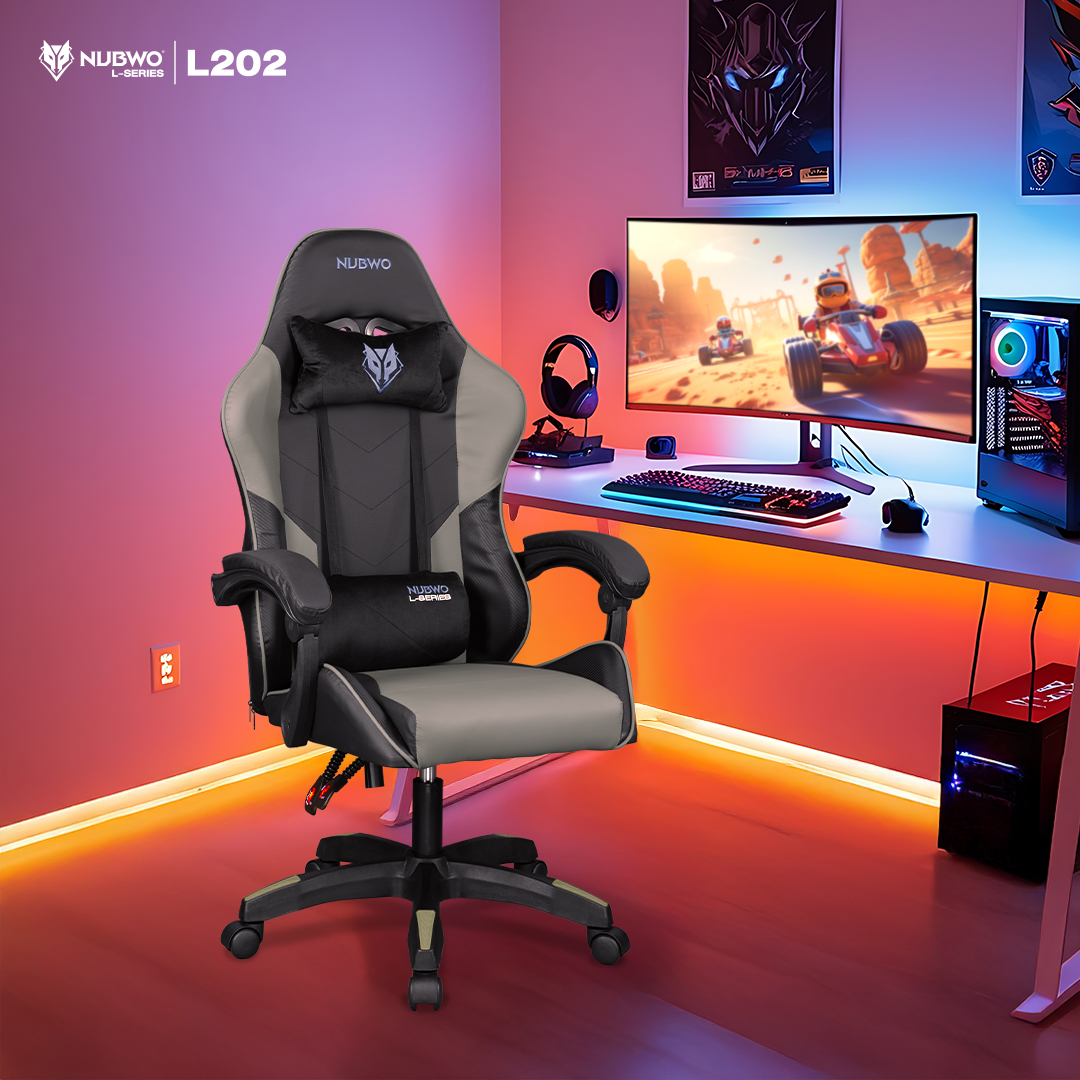 NUBWO เก้าอี้ Gaming Chair สำหรับเล่นเกมคอมพิวเตอร์หรือใช้ในงานออฟฟิศ
