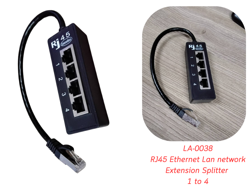 RJ45/Lan Ethernet Network SPLITTER 1 TO 4