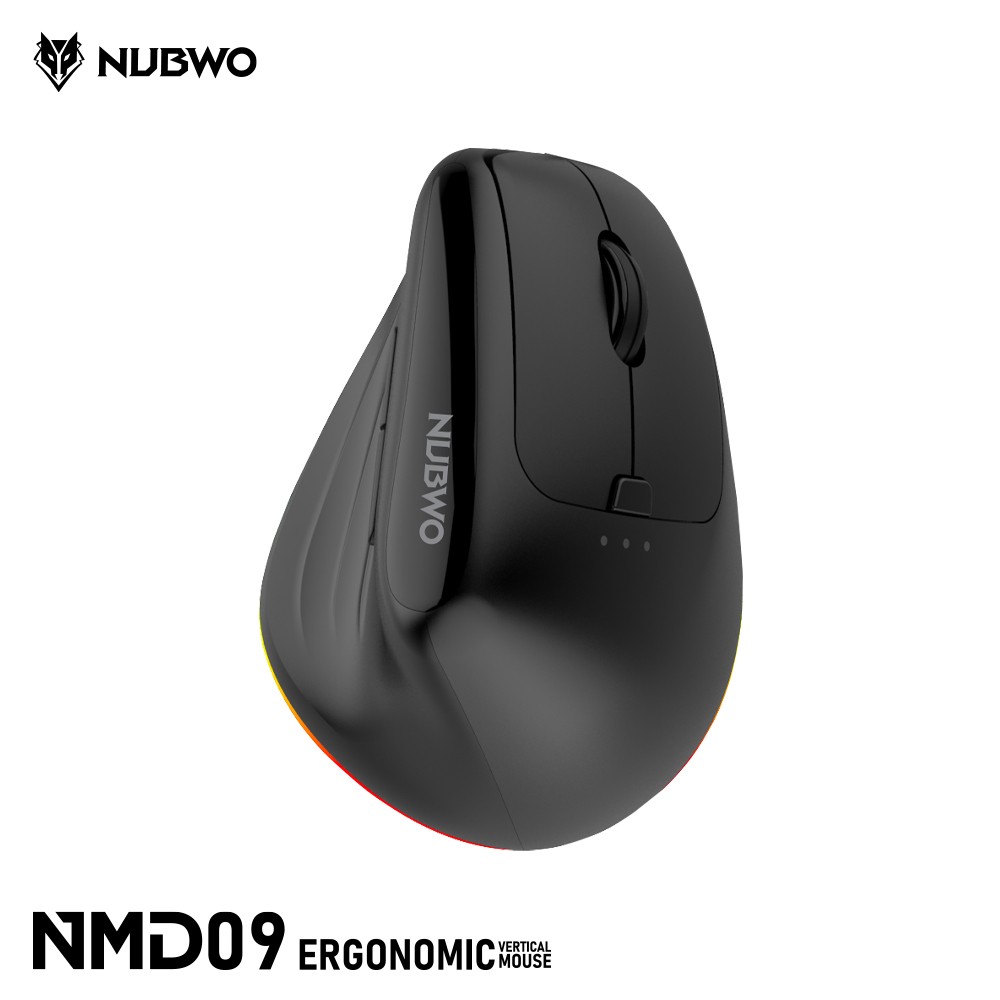 NUBWO เมาส์ไร้สายเพื่อสุขภาพ เชื่อมต่อได้ 2แบบ Wireless และ Bluetooth