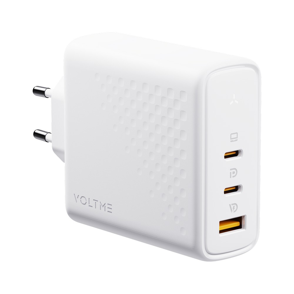 VOLTME Revo 140 CCA GaN III 140W (Max) PD 3.1 & QC 5.0 & PPS Charger Adapter