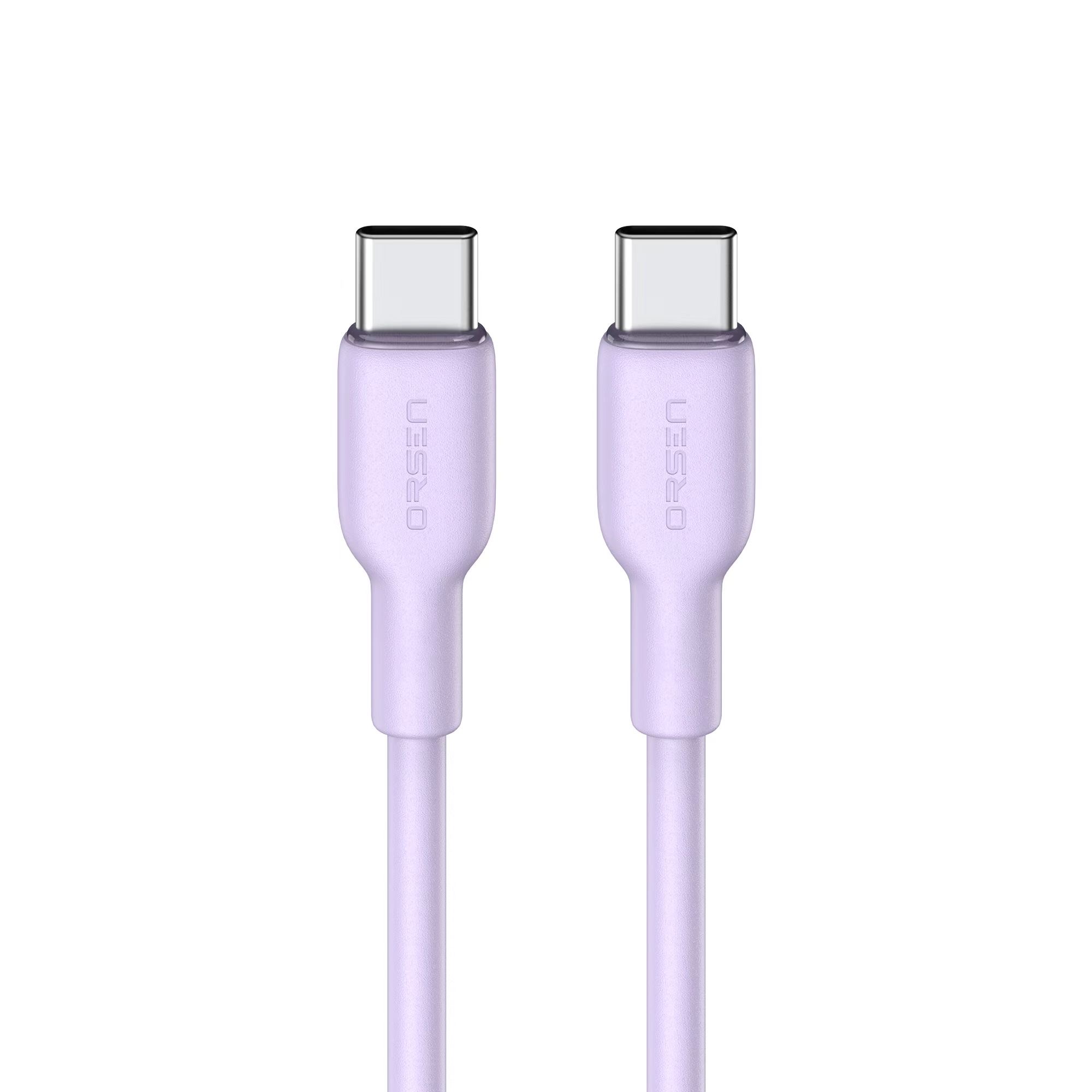 ORSEN S12C สายชาร์จ USB C PD 60W Type C to C ยาว 1.2เมตร