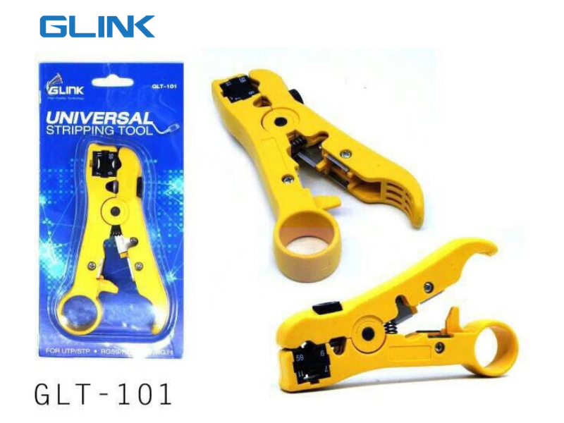 Glink GLT-101 Stripping Tool (คีมปอกสายทีวี/กล้องวงจรปิด/สายแลน)RG59/RG6/RG11